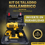 POWERBIT™ - KIT TALADRO INALÁMBRICO ATORNILLADOR + 26 ACCESORIOS + 2 BATERIAS REGALO 🎁