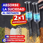 2x1 SuperSuction™ Aspiradora Inalámbrica 3 en 1: Potencia Extrema en la Palma de tu Mano